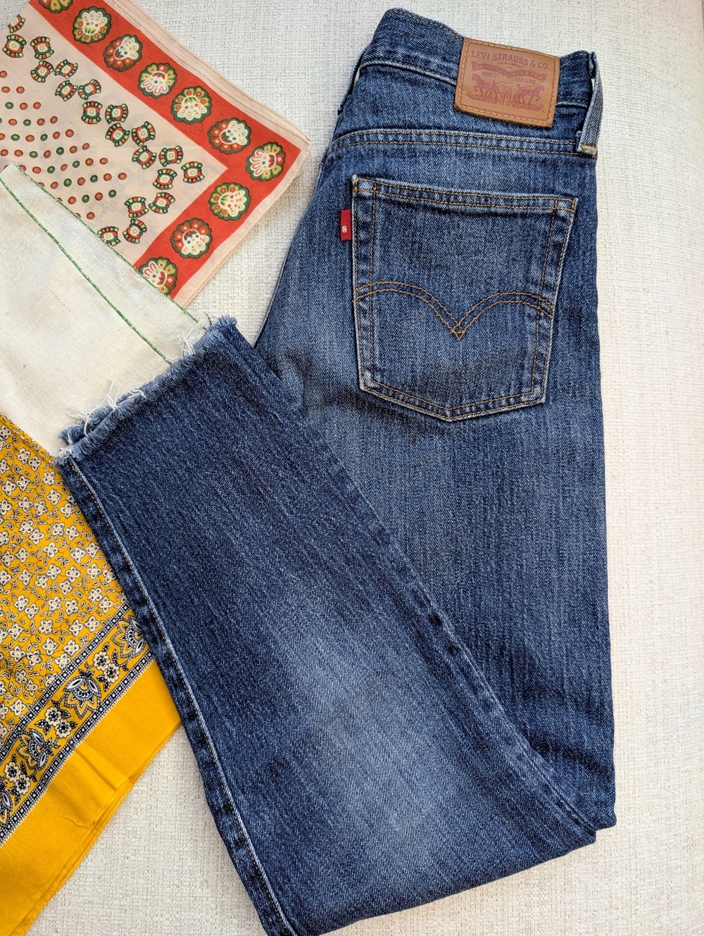 Levi's White Oak Cone Denim Jeans